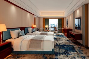 Executive Twin Room | In-room safe, desk, free WiFi - Manhattan Kinlen Hotel - Shishi (Quanzhou)