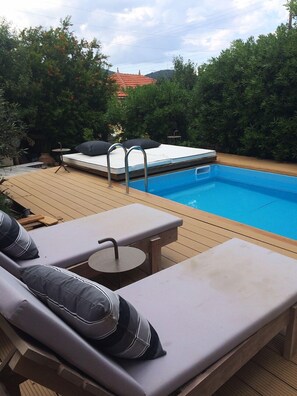 Terrace/patio - Villa Thermi (Lesvos)