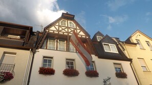 Front of property – evening/night