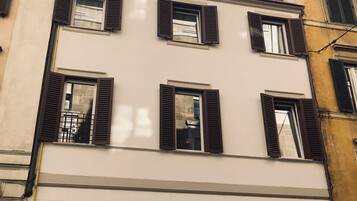 Fassade der Unterkunft