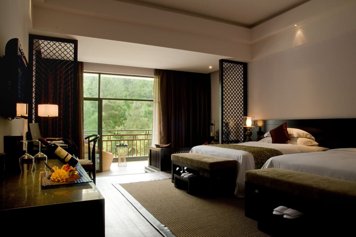 Deluxe Twin Room | Living area