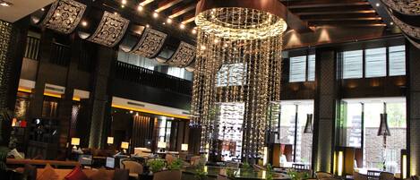 Sitteområde i lobbyen