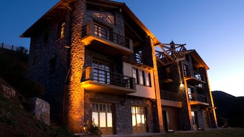 Front of property - evening/night