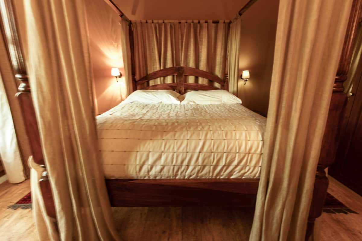 Individually decorated, individually furnished, blackout drapes