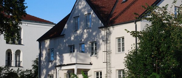 Voorkant van accommodatie