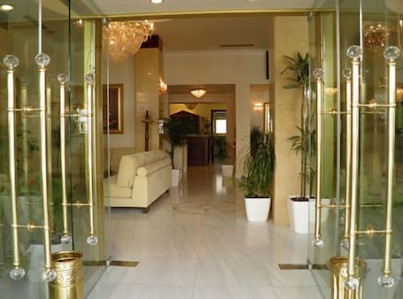 Interior entrance