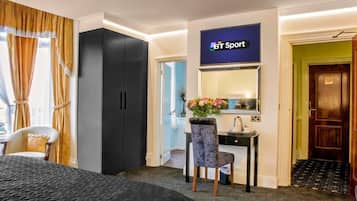 Iron/ironing board, cots/infant beds, free WiFi