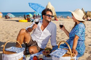 Buss til stranden (inkludert)