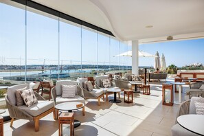 Rooftop bar, alfresco dining, open daily