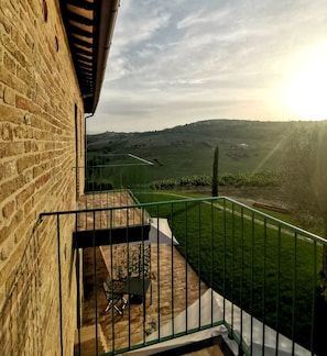 Superior Room, Balcony, Hill View | Terrace/patio