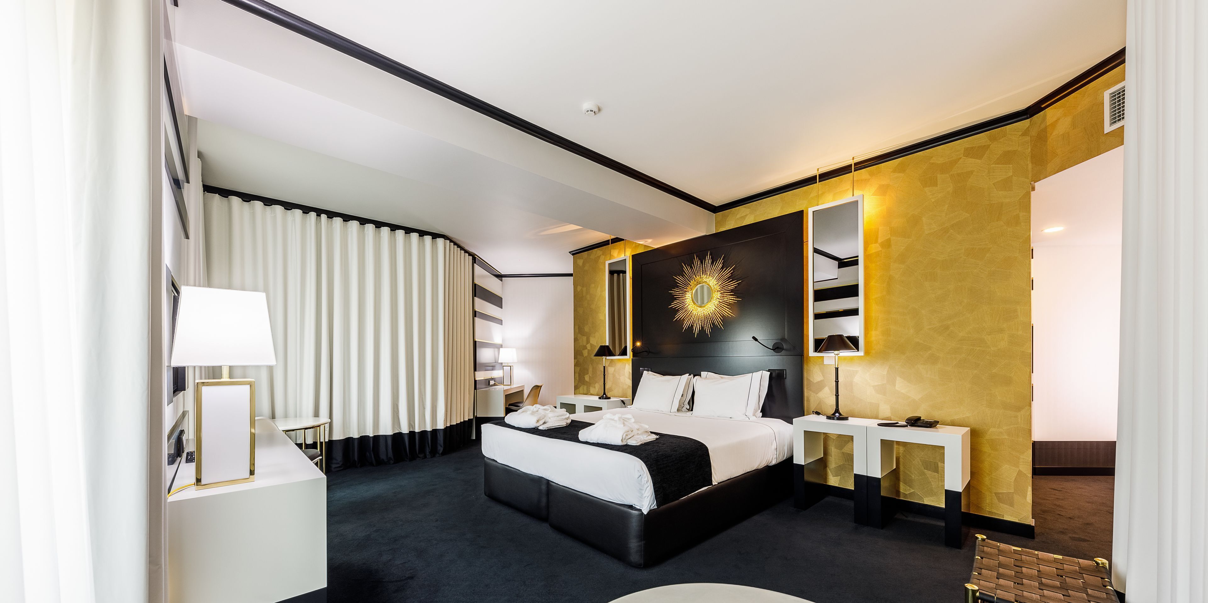 Minibar, in-room safe, desk, blackout drapes