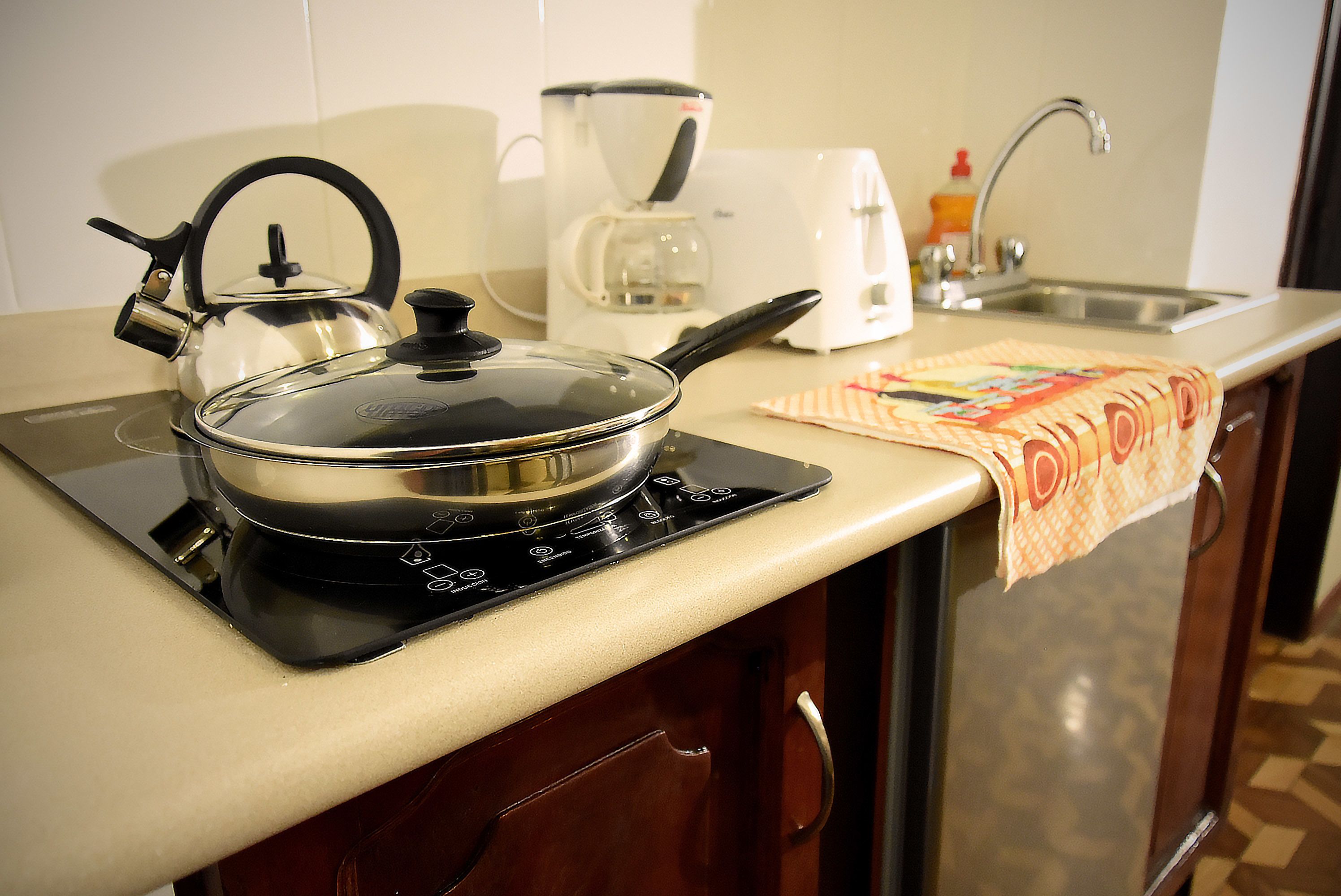 Kamar Double atau Twin Keluarga, 2 Tempat Tidur Double | Dapur pribadi