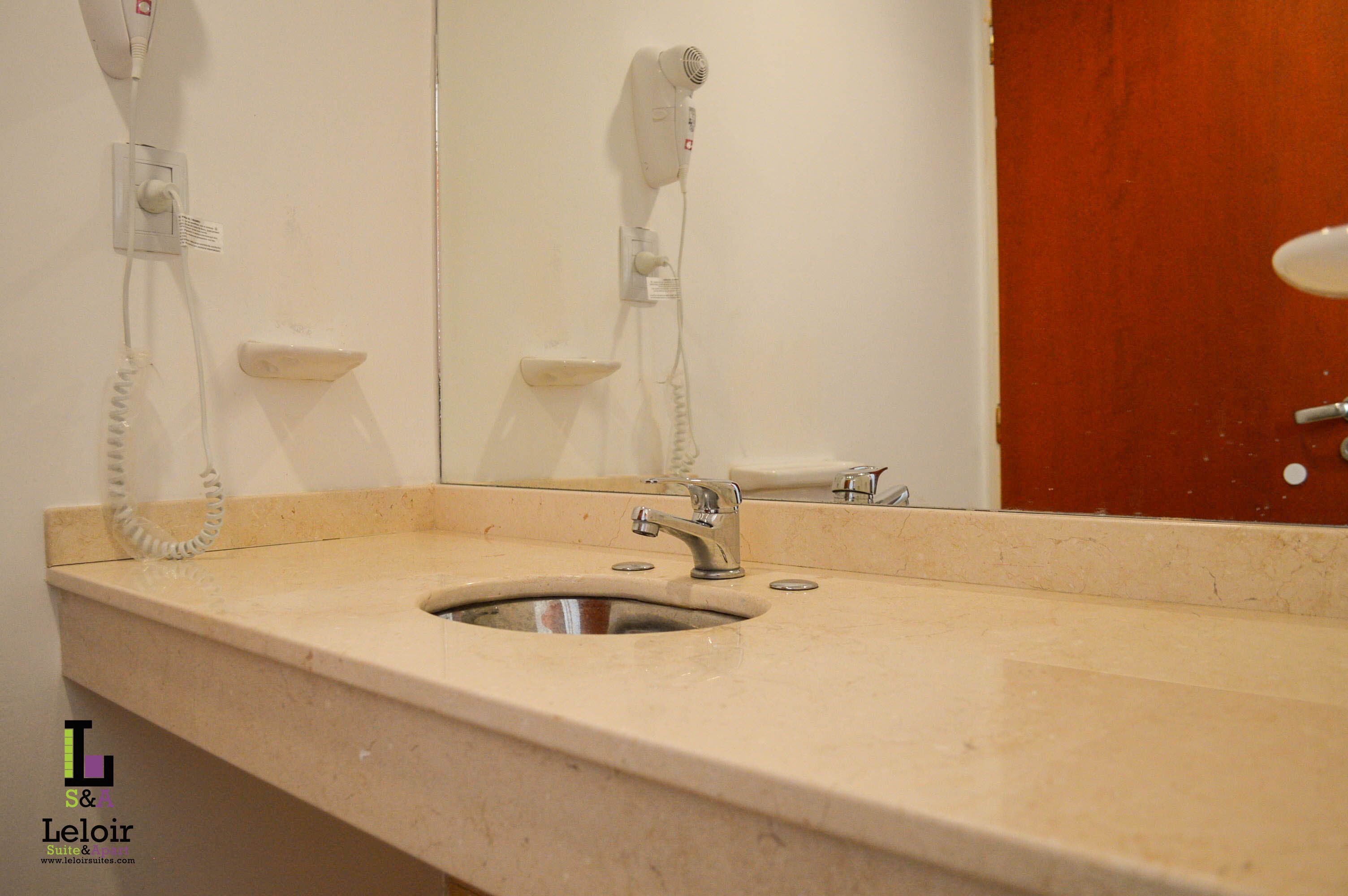 deluxe apartment | bathroom sink