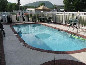 Seasonal outdoor pool