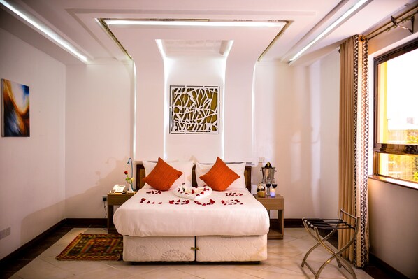 Dobbeltrom – executive | Skrivebord, lydisolert, wi-fi (inkludert) og sengetøy