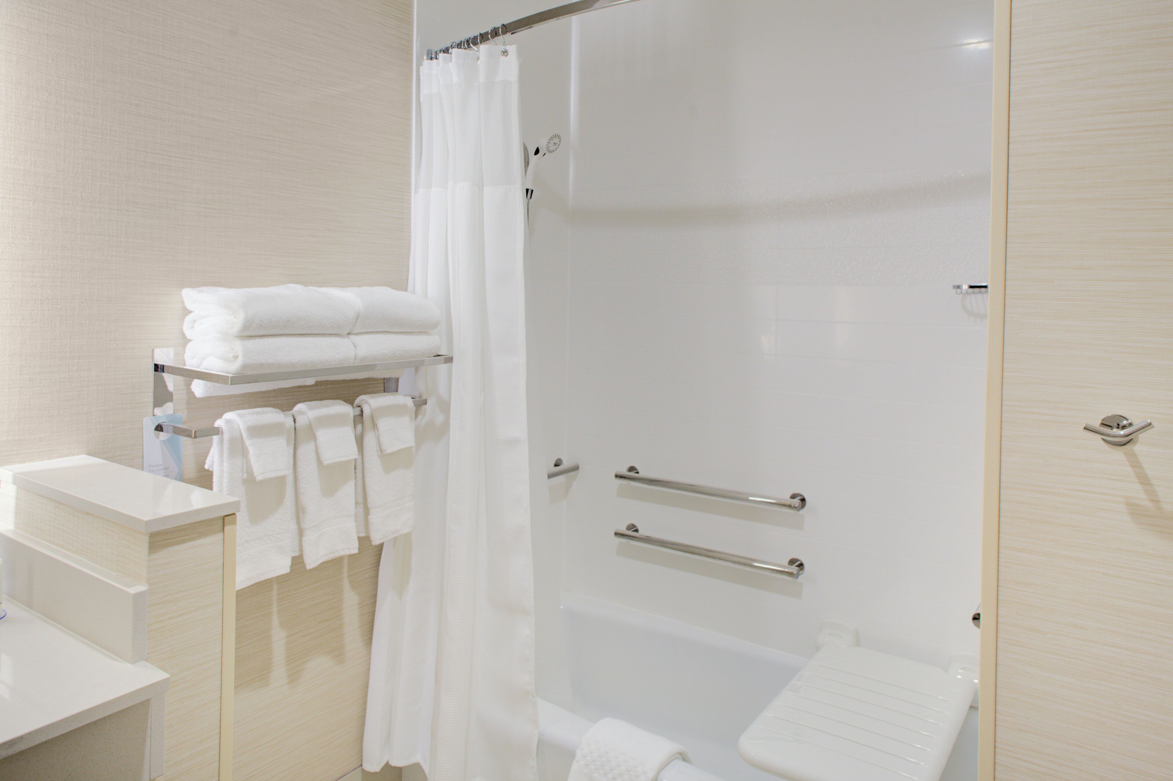 hypo-allergenic bedding, desk, soundproofing, iron/ironing board