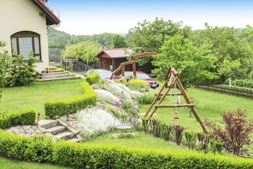 Ferienhaus in Lubin mit Garten