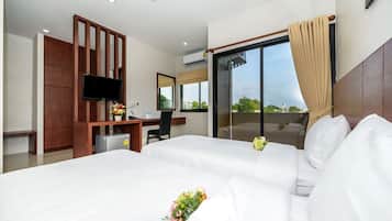 Habitación Deluxe | Escritorio, espacio para trabajar con laptop y wifi gratis