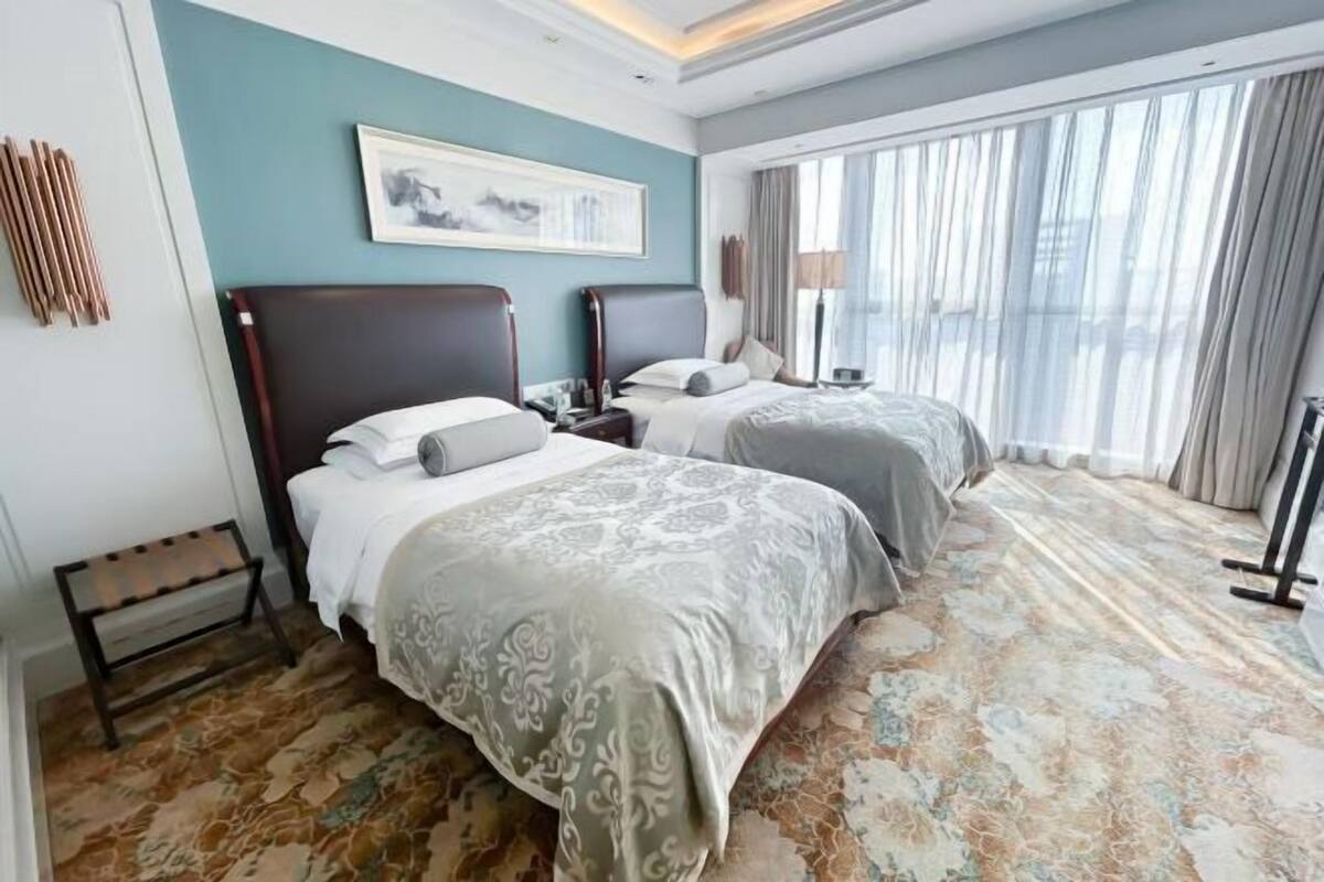 Literie de qualité supérieure, couette en duvet d'oie, minibar