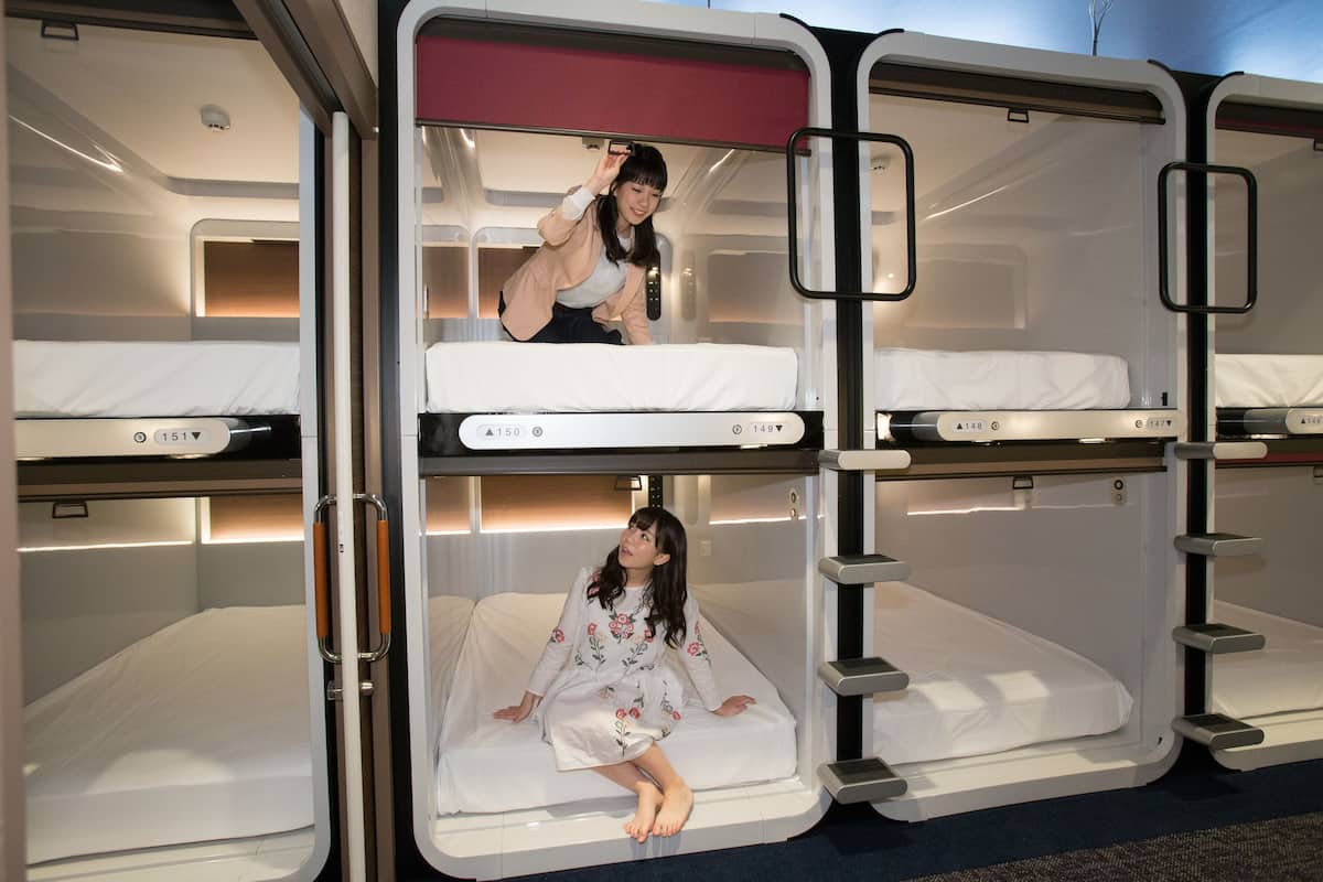 Habitación, solo para mujeres (Capsule) | Wifi gratis y ropa de cama