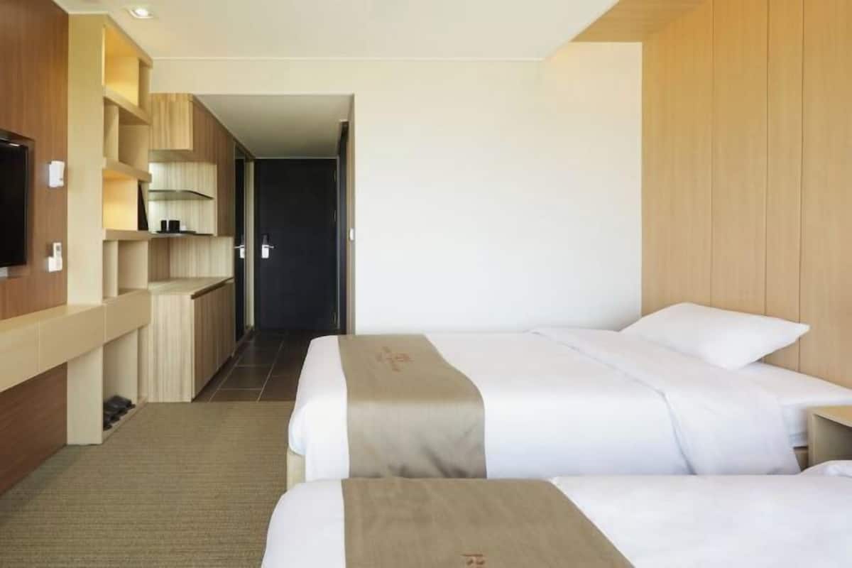 Literie de qualité supérieure, coffres-forts dans les chambres, bureau