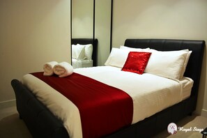 Deluxe Apartment, 2 Bedrooms, Balcony, City View