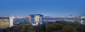 Front of property – evening/night