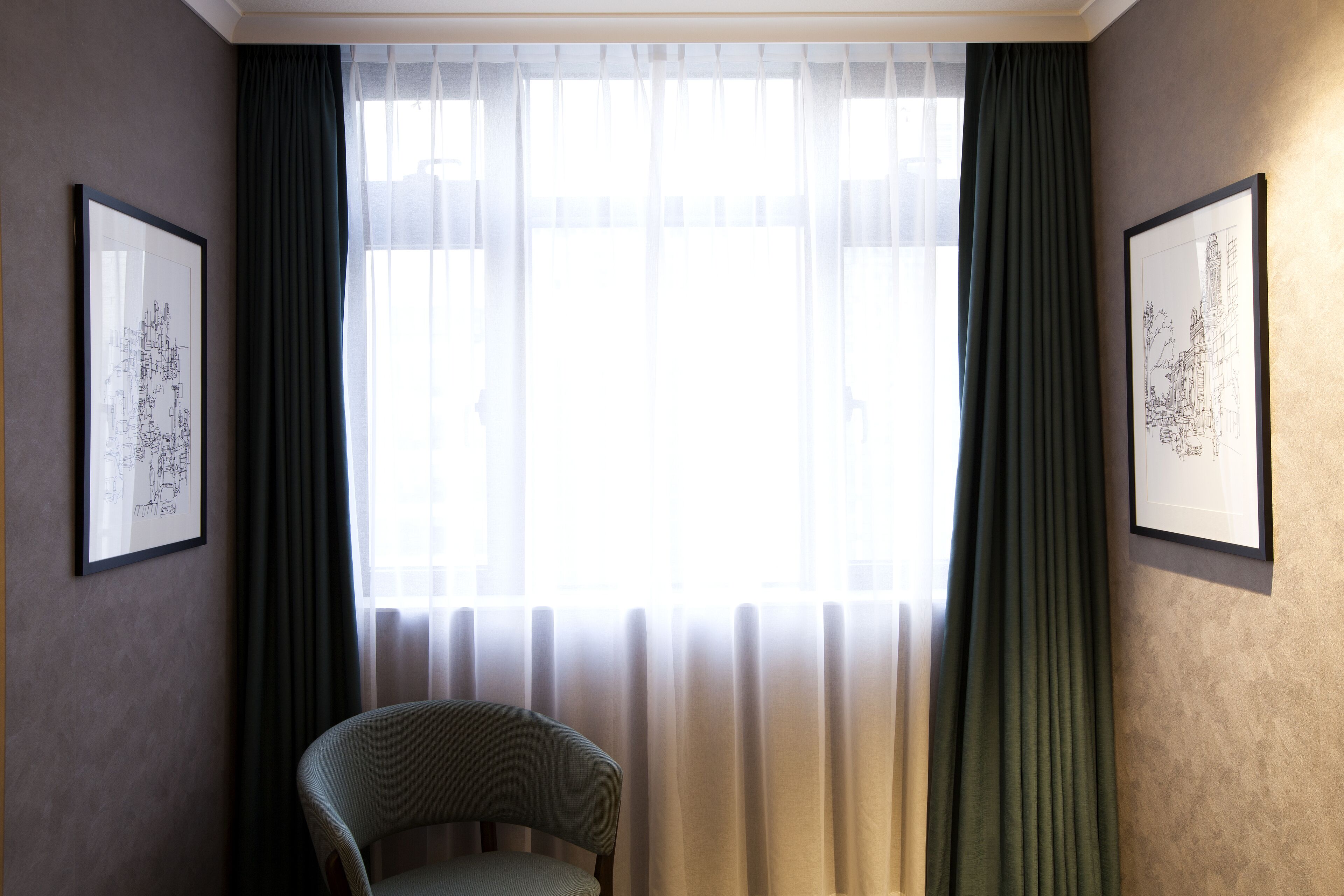 standard double room (bigger than most in seoul) | view from room