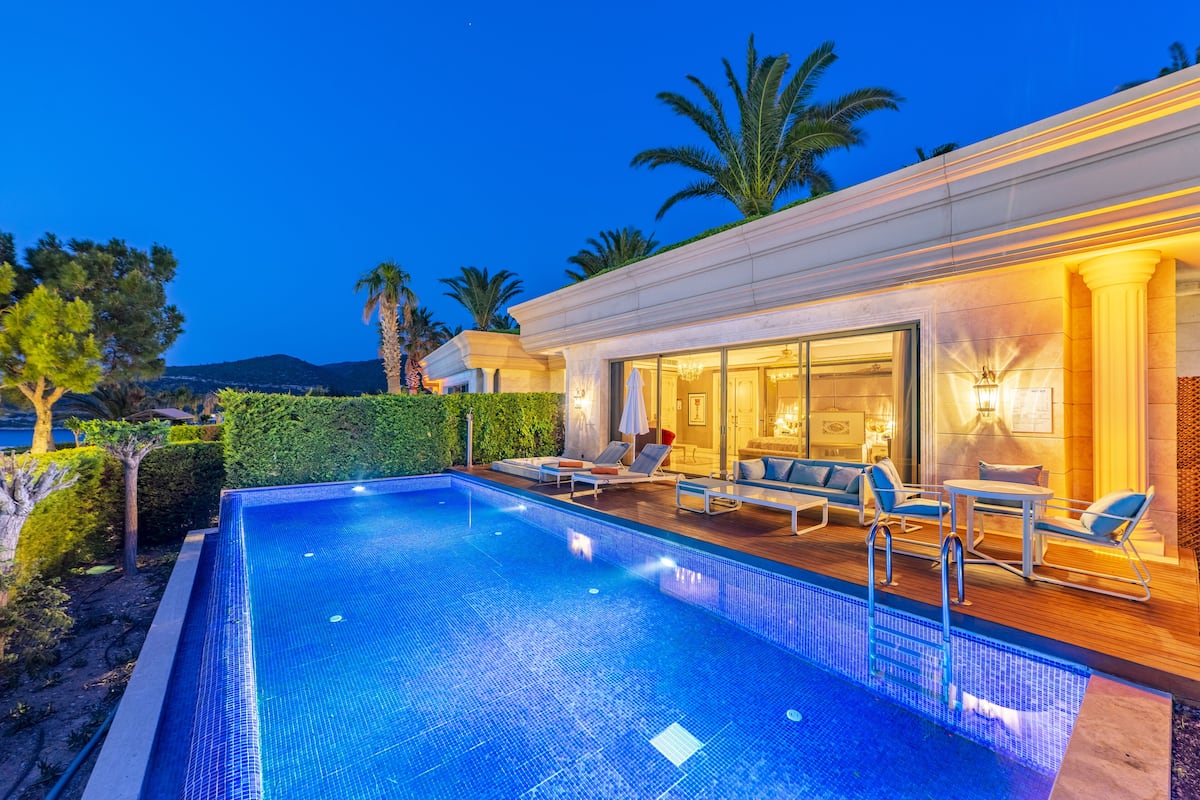 Junior Villa, 2 Bedrooms, Private Pool, Sea View | View from room