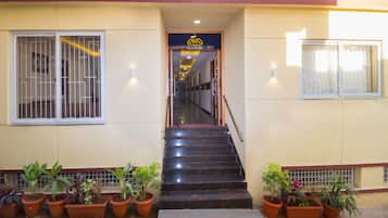 Entrée de l’hébergement