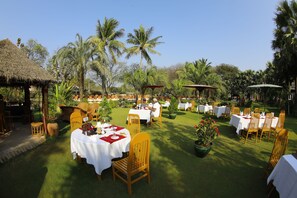 Breakfast, lunch and dinner served  - KMA Bagan Village Hotel (Nyaung-U)