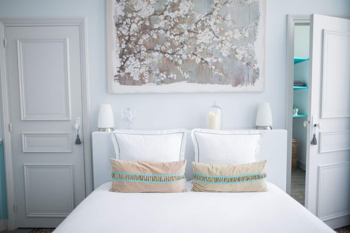 1 habitación, ropa de cama de alta calidad y decoración personalizada