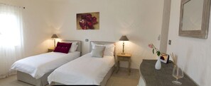 Premium bedding, individually decorated, individually furnished