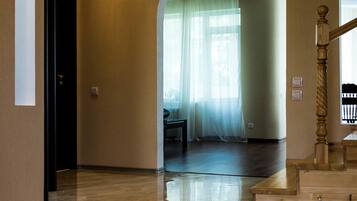 Interior entrance