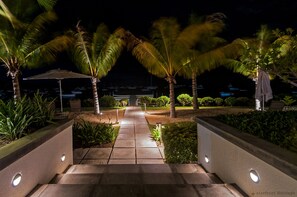 Front of property - evening/night
