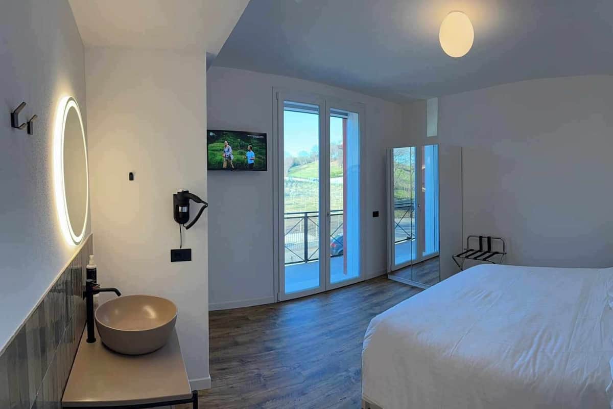 Lägenhet Design | Minibar, barnsängar och gratis wi-fi