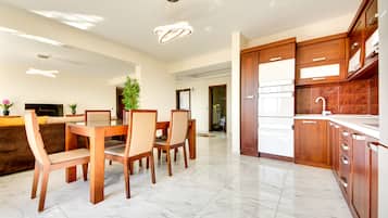 Apartamento, 2 quartos, sacada | Cozinha privada