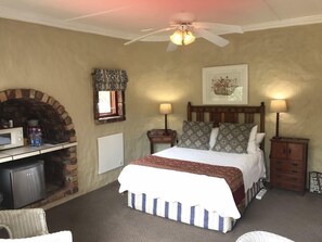 Desk, blackout curtains, iron/ironing board, free WiFi