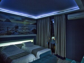 Design Twin Room, City View | Minibar, in-room safe, desk, free WiFi - New W Hotel (Tirana)