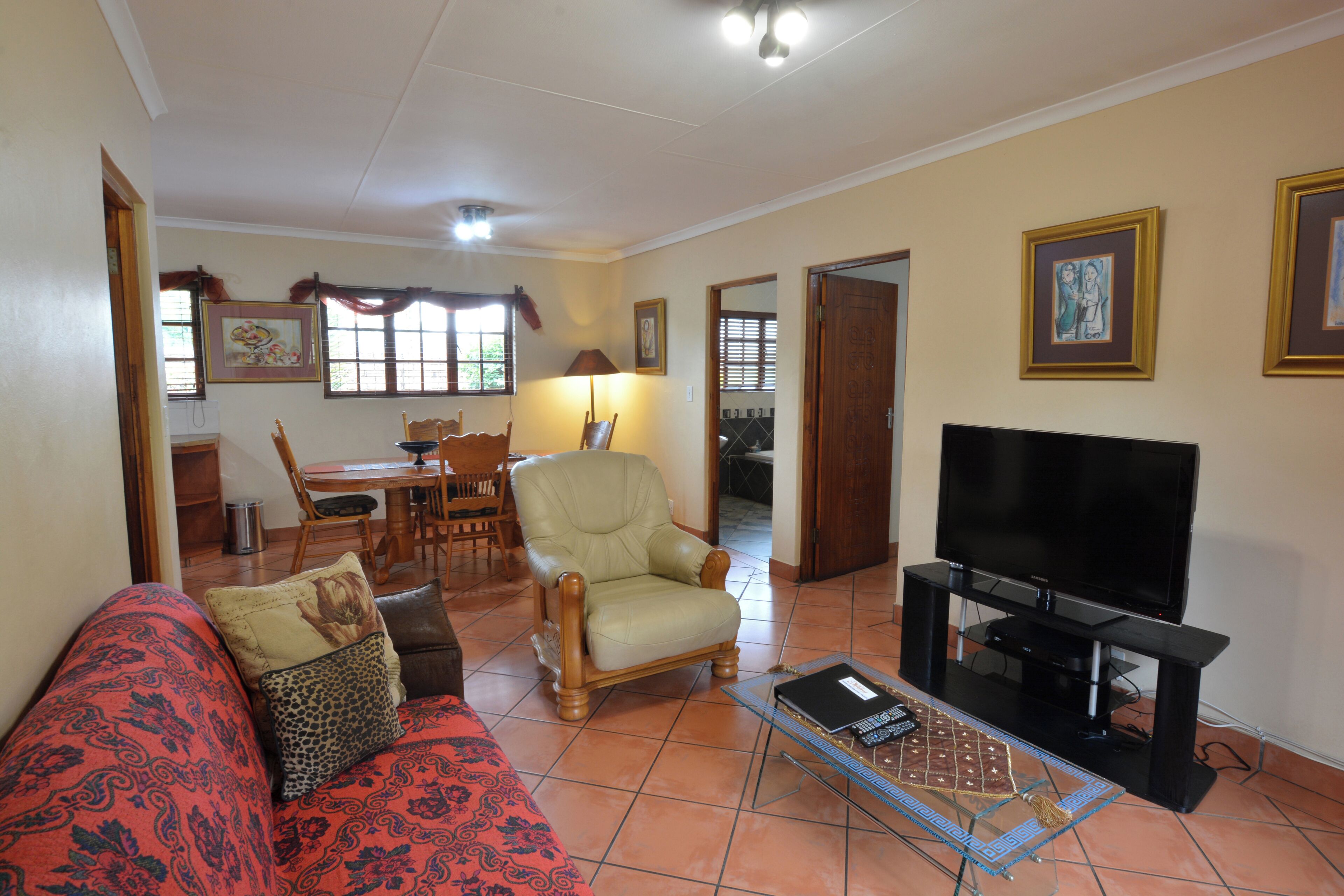 Appartement Deluxe, 2 chambres | Coin séjour