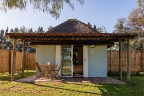 Fachada de la propiedad