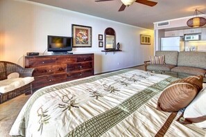 Estudio | Tabla de planchar con plancha, wifi gratis y ropa de cama 