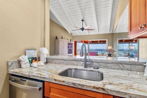 Condo, 2 Bedrooms | Private kitchen | Fridge, microwave, oven, dishwasher - Kuleana 206 by RedAwning (Lahaina)