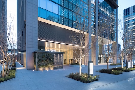 Exterior detail. Ascott Marunouchi Tokyo