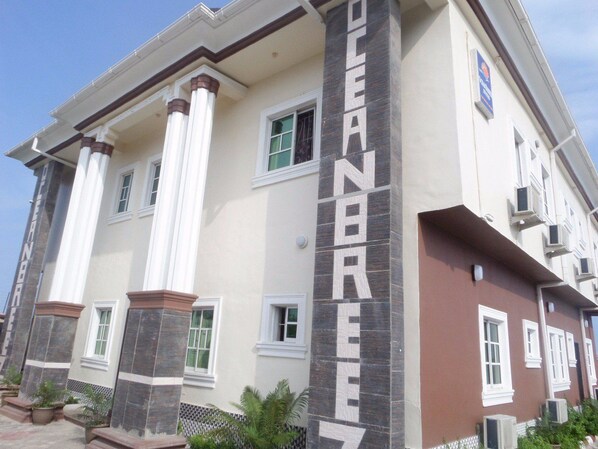 Façade de l’hébergement