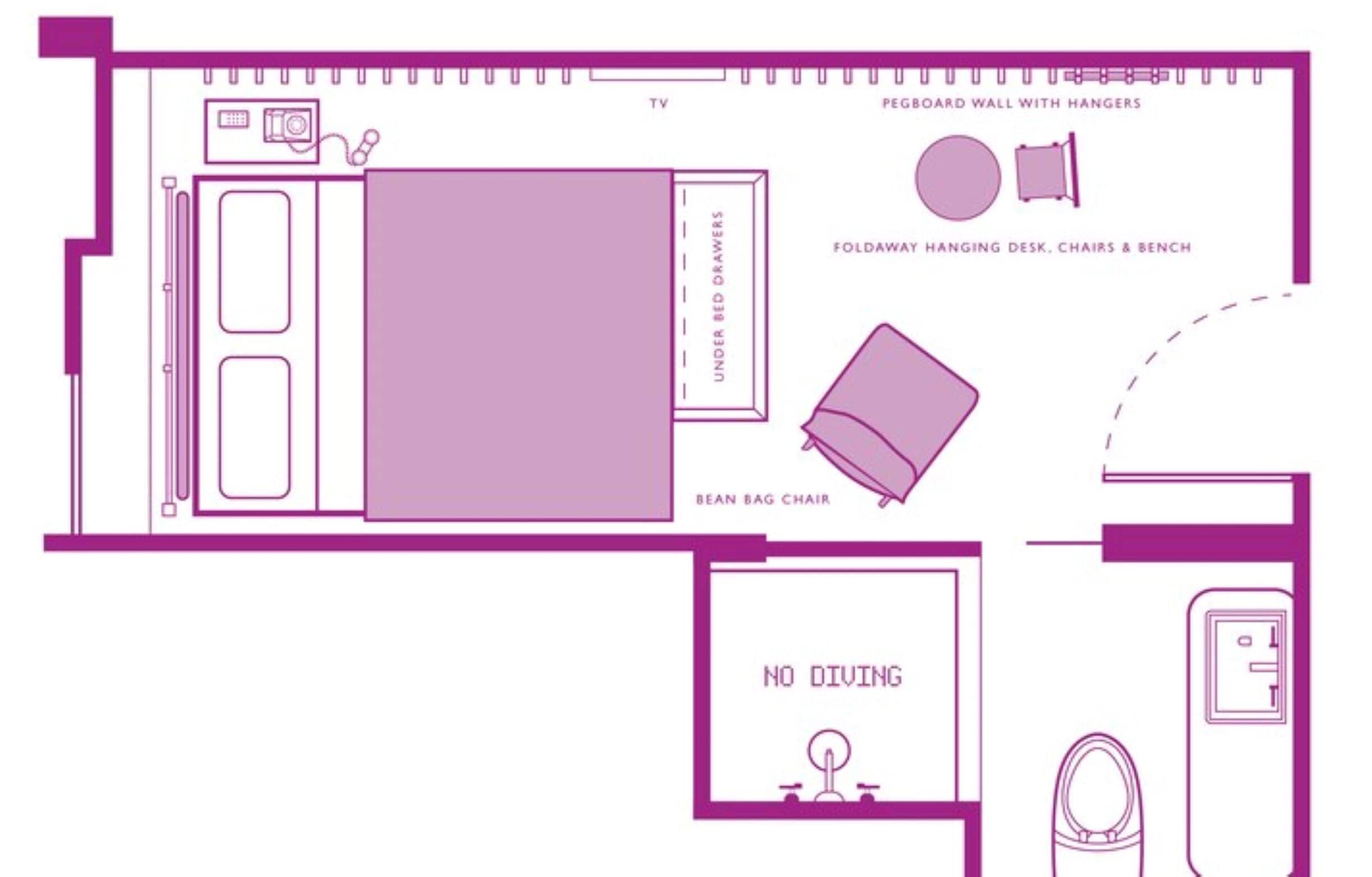 مخطط تصميم الطابق