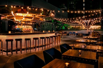 2 bars/lounges, rooftop bar at Moxy NYC Times Square