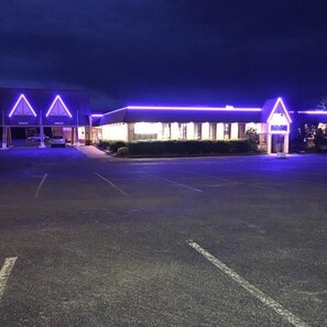 Front of property - evening/night