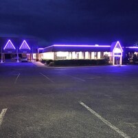 Front of property - evening/night
