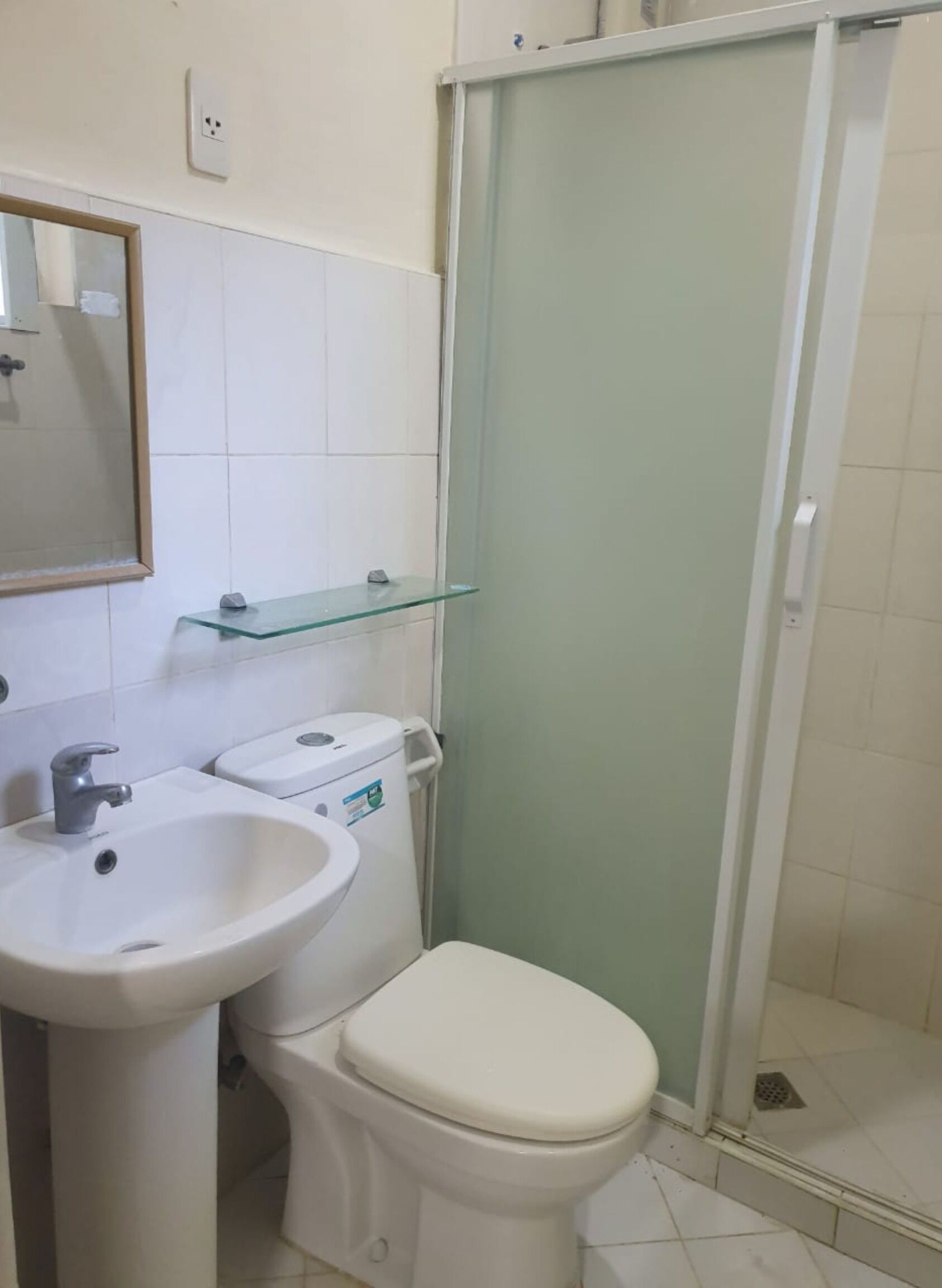 family suite | bathroom | shower, rainfall showerhead, free toiletries, bidet